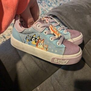 Kids Shoes - Purple and Blue